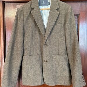 Classic Brown Blazer by Baracuta